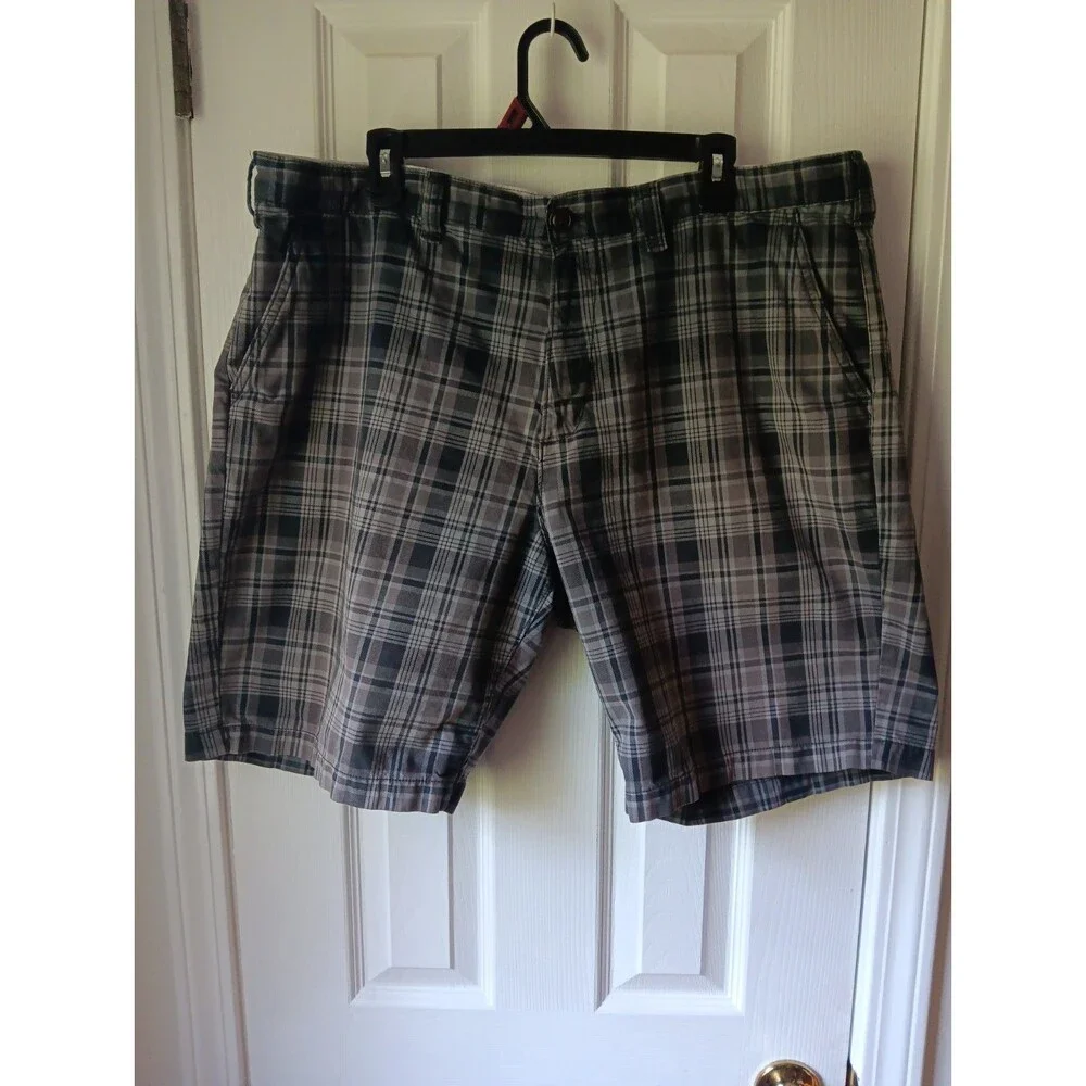 Men's Eddie Bauer Plaid Multi Color Shorts Size 40